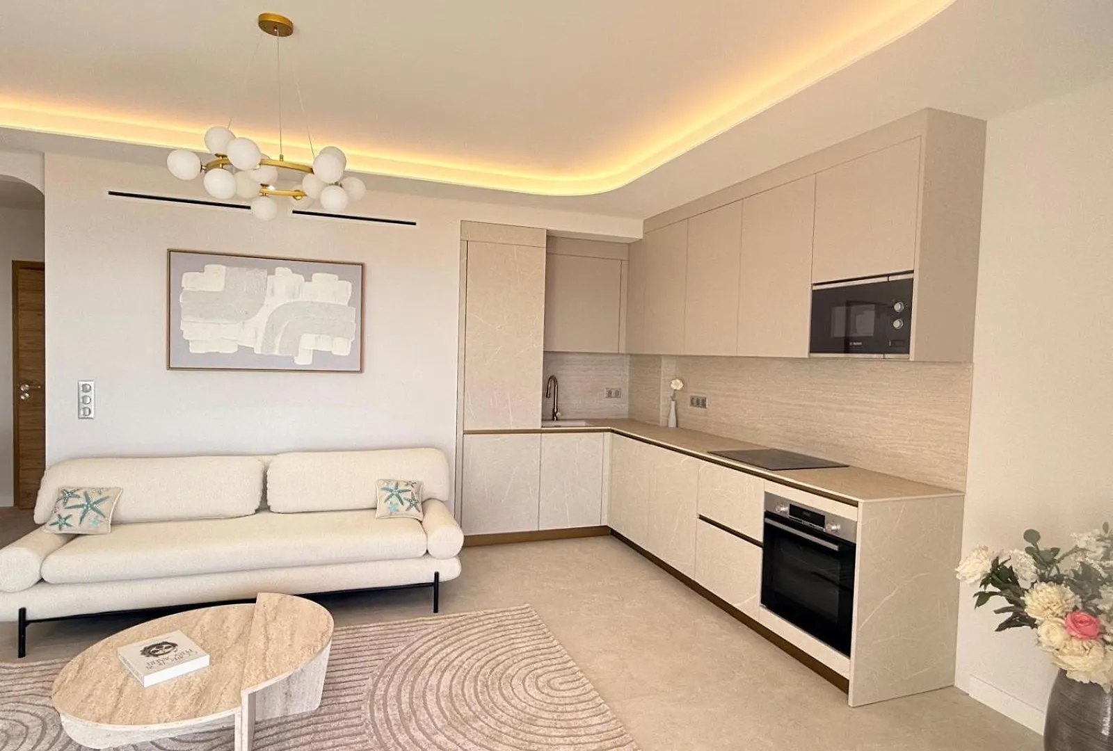 Panoramic Sea View Cannes Renovated 3 Bedrooms - Swimming Pool Apartment