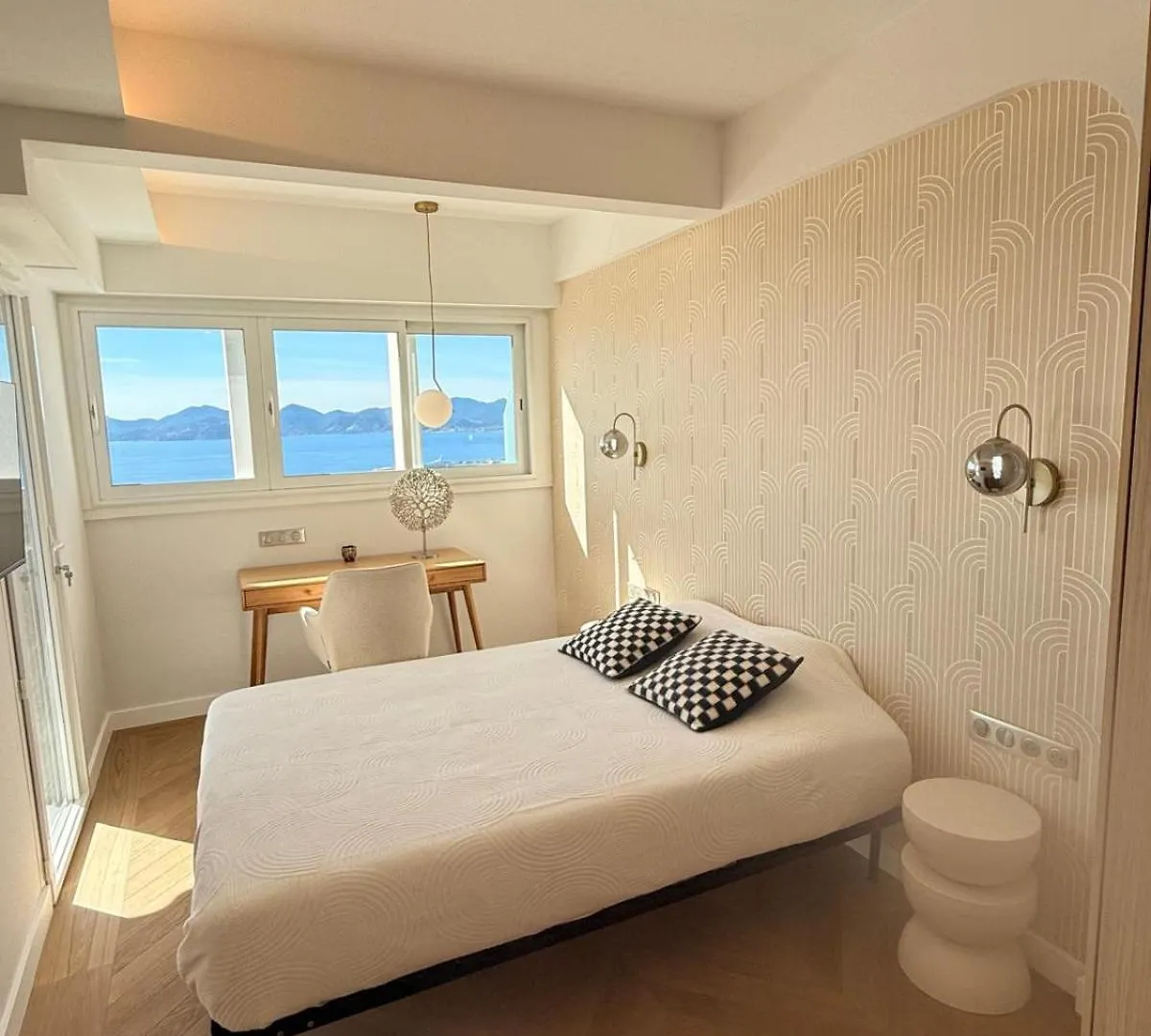 Apartment Panoramic Sea View Cannes Renovated 3 Bedrooms - Swimming Pool