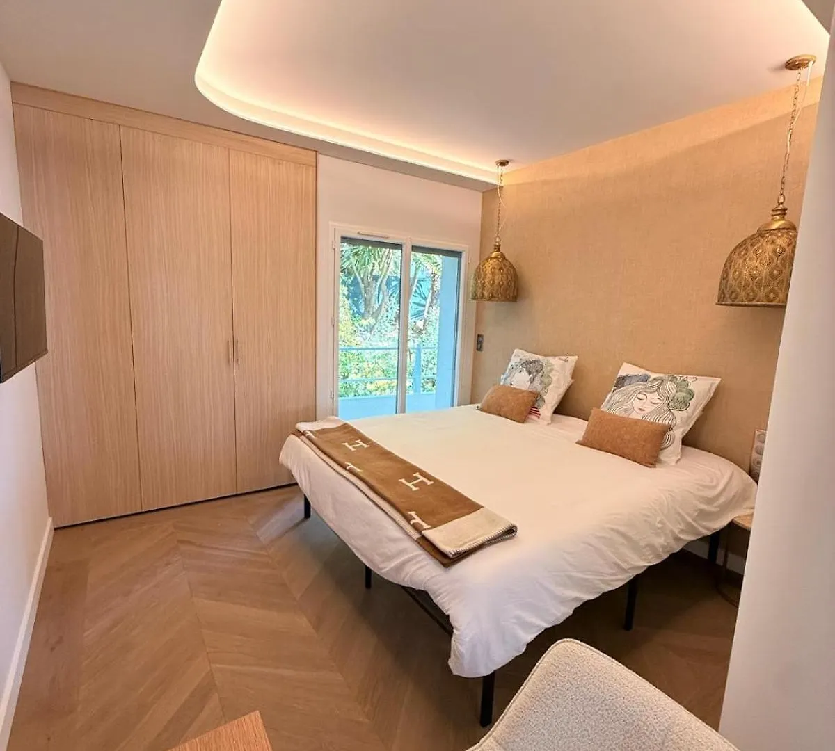 Panoramic Sea View Cannes Renovated 3 Bedrooms - Swimming Pool Apartment