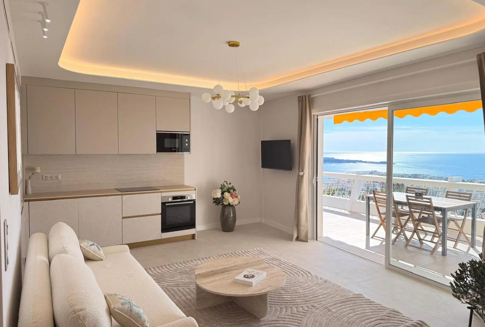 Panoramic Sea View Cannes Renovated 3 Bedrooms - Swimming Pool France